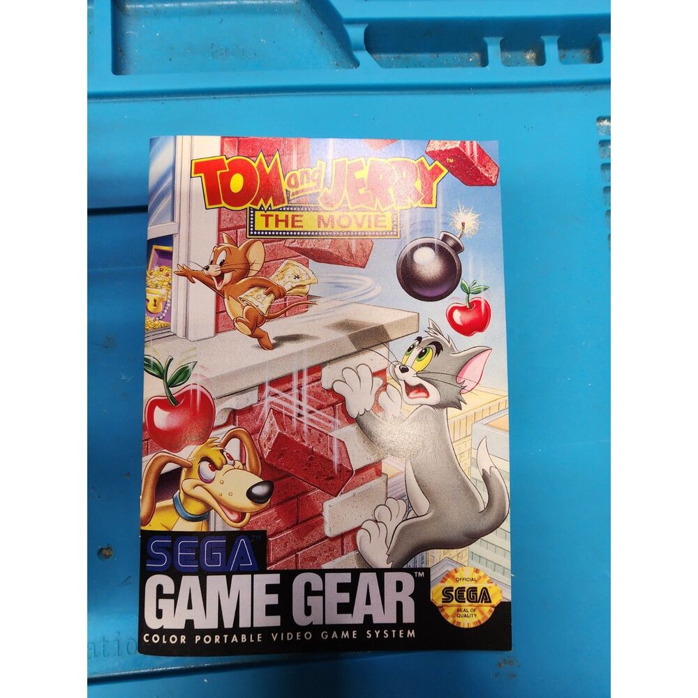 Tom & Jerry The Movie for Sega Game Gear - MANUAL!